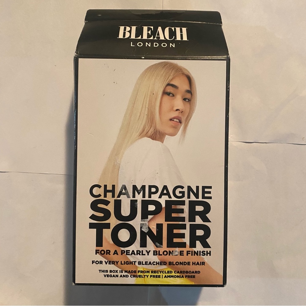 Bleach London Champagne Super Toner for Light Bleached Blonde Hair